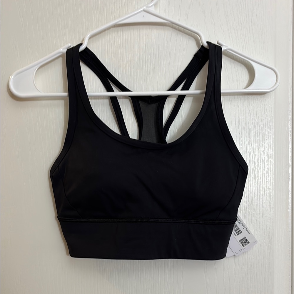 Lululemon Mesh-Back Long Line Train Bra